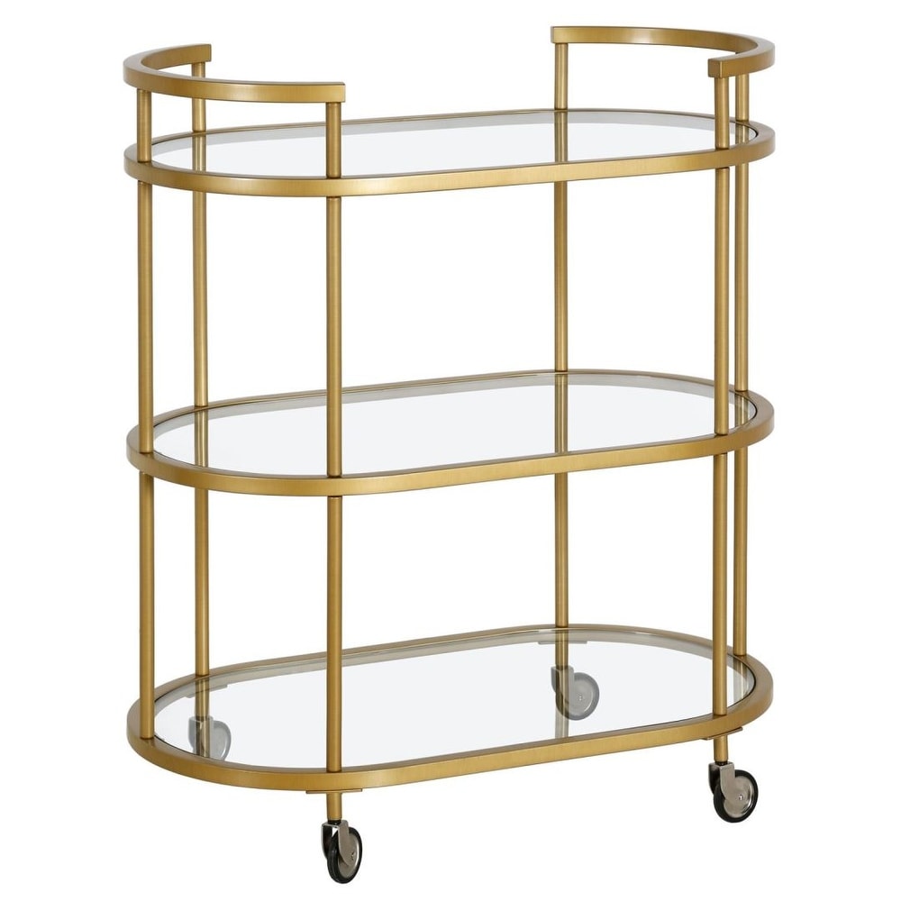 Steel Modern Bar Cart