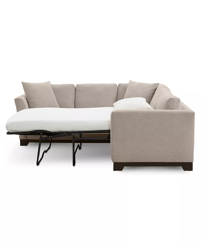 Furniture Elliot II 108 Fabric 2-Pc. Sleeper Sofa Sectional