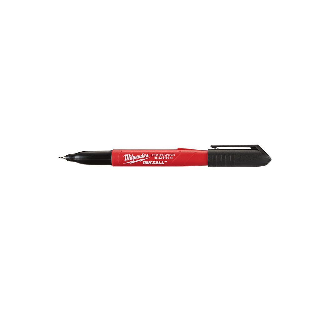 Milwaukee 48-22-3150 12 Pack INKZALL Black Ultra Fine Point Markers