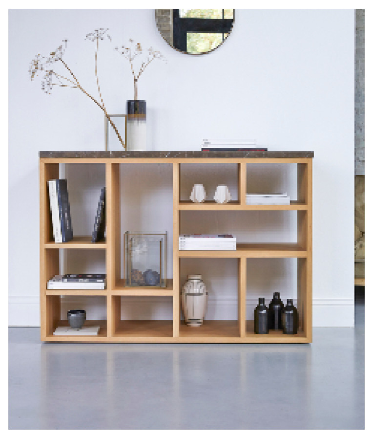 Oak Modern Console Table  Tikamoon Eyota   Transitional   Console Tables   by Oroa   Distinctive Furniture  Houzz