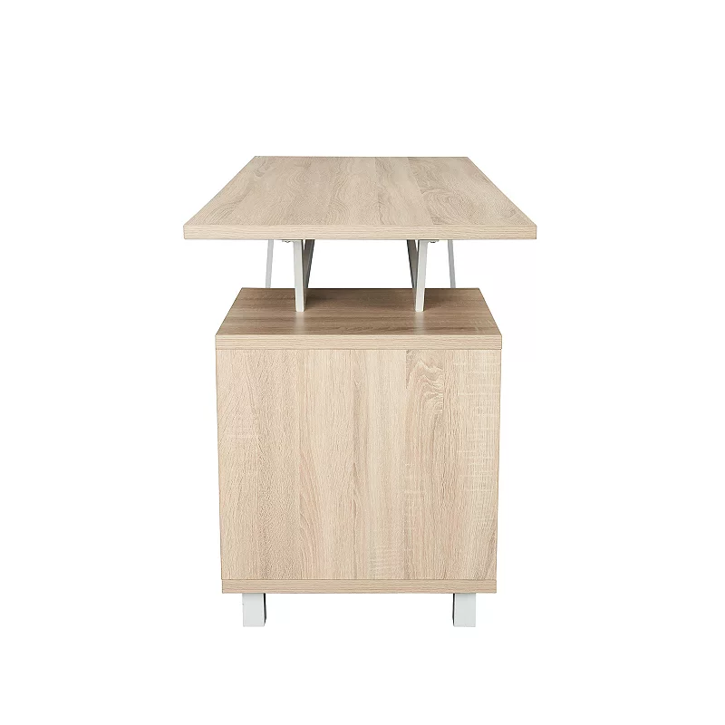 Techni Mobili Modern 3-Drawer Desk