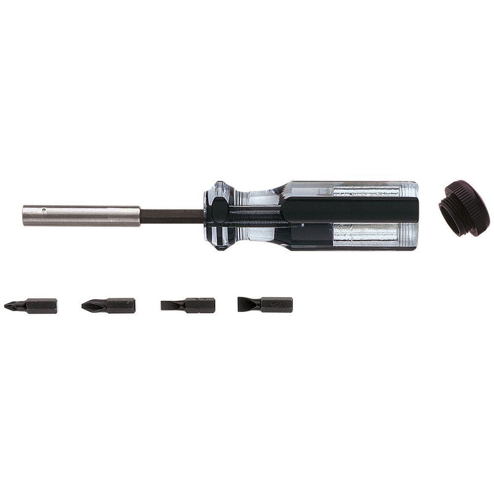 7-1/4 In. Magnetic Screwdriver Set with Interchangeable Bits