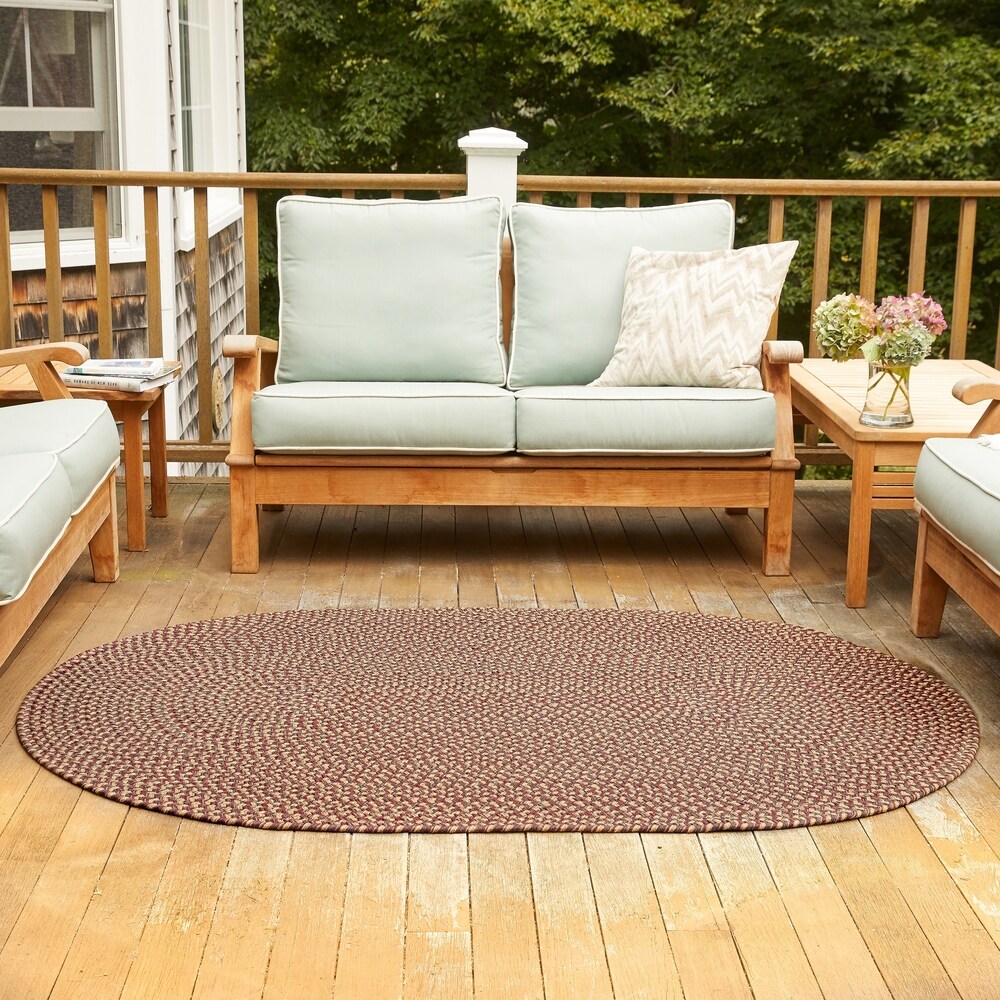 Rhody Rug Lexington Tweed Indoor/Outdoor Braided Rug