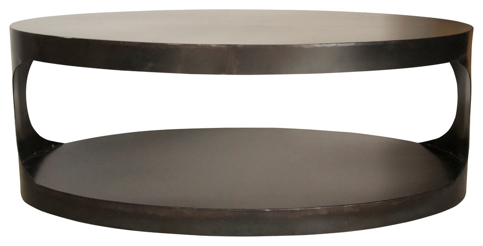 Eclipse Oval Coffee Table   Contemporary   Coffee Tables   by HedgeApple  Houzz