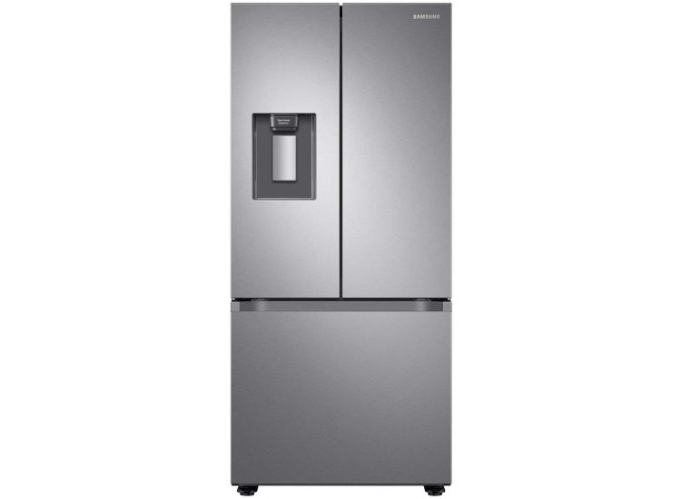  ADA 22 Cu. Ft. Fingerprint Resistant Stainless Steel Smart 3-Door French Door Refrigerator With External Water Dispenser