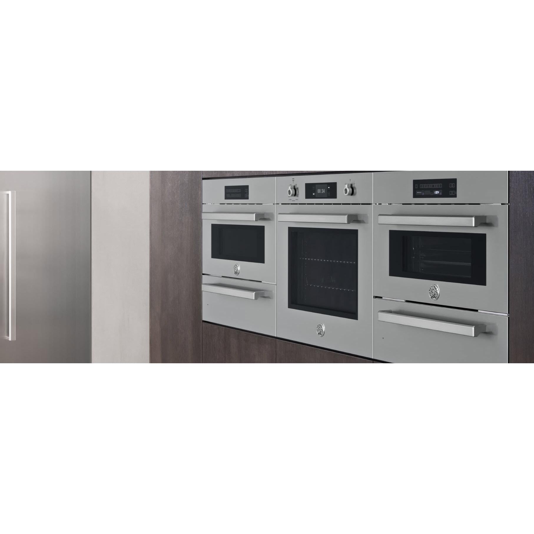 Bertazzoni 30-inch, 1.34 cu.ft. Built-in Single Wall Oven with Convection Technology PROF30CSEX