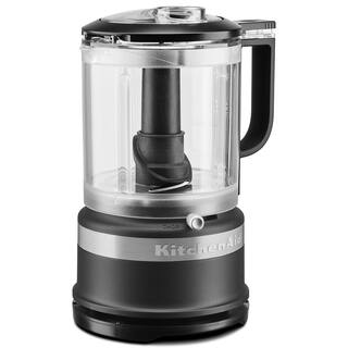 KitchenAid 5-Cup 2-Speed Matte Black Food Processor KFC0516BM