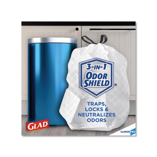 Glad Tall Kitchen Drawstring Trash Bags  CLO78526