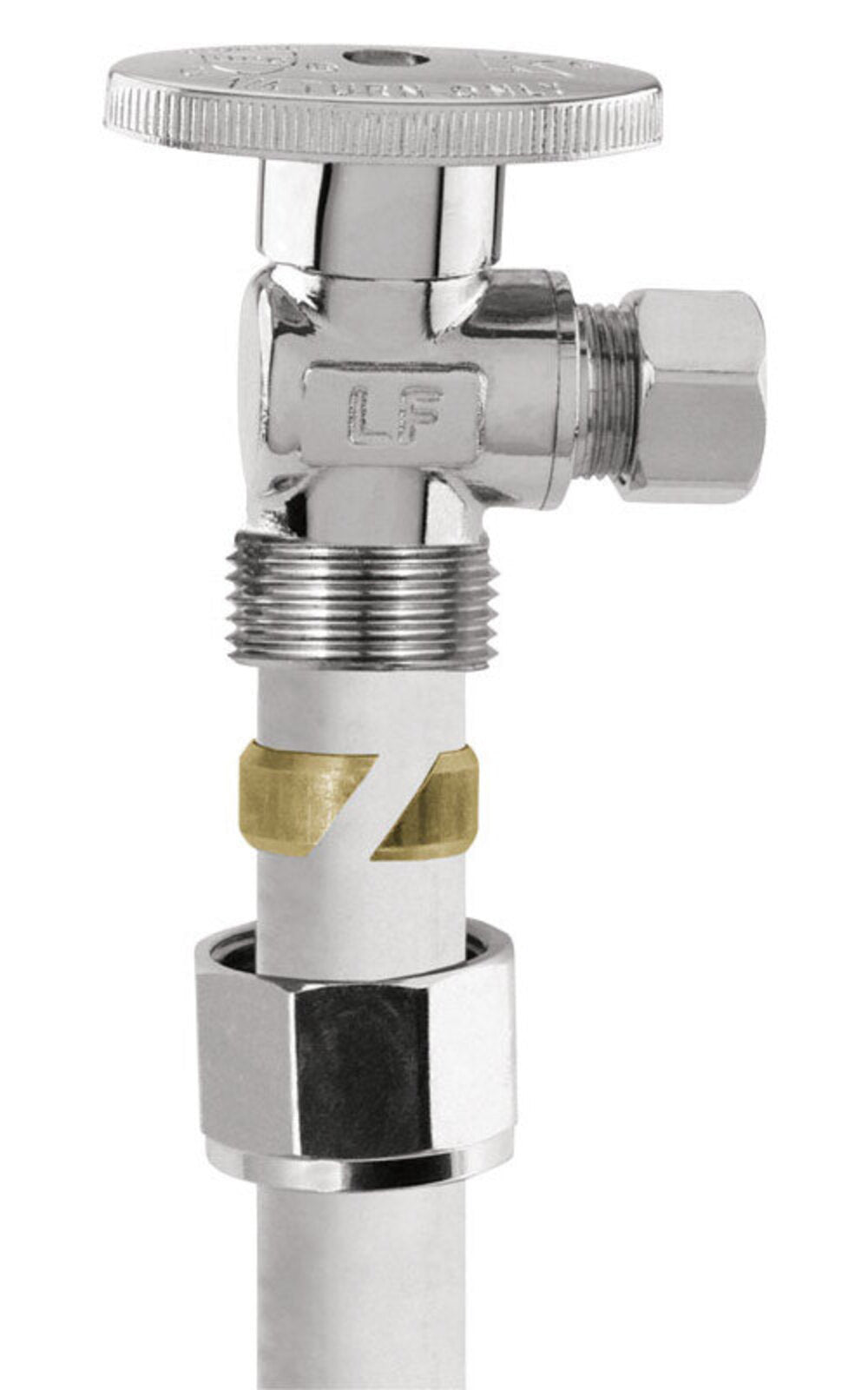 ANGLE VALVE PEX 1/2X1/4