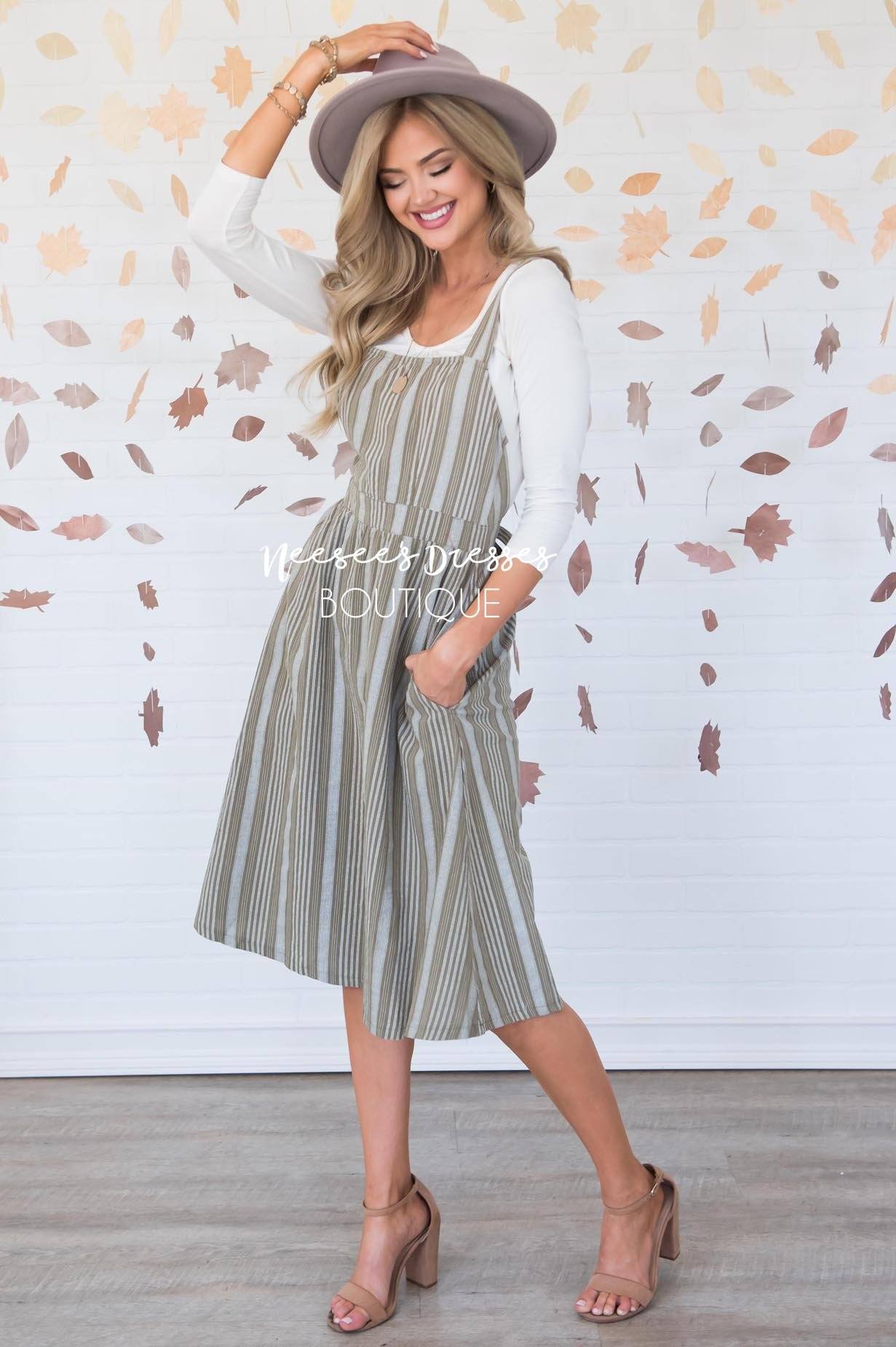 The Averi Overall Dress