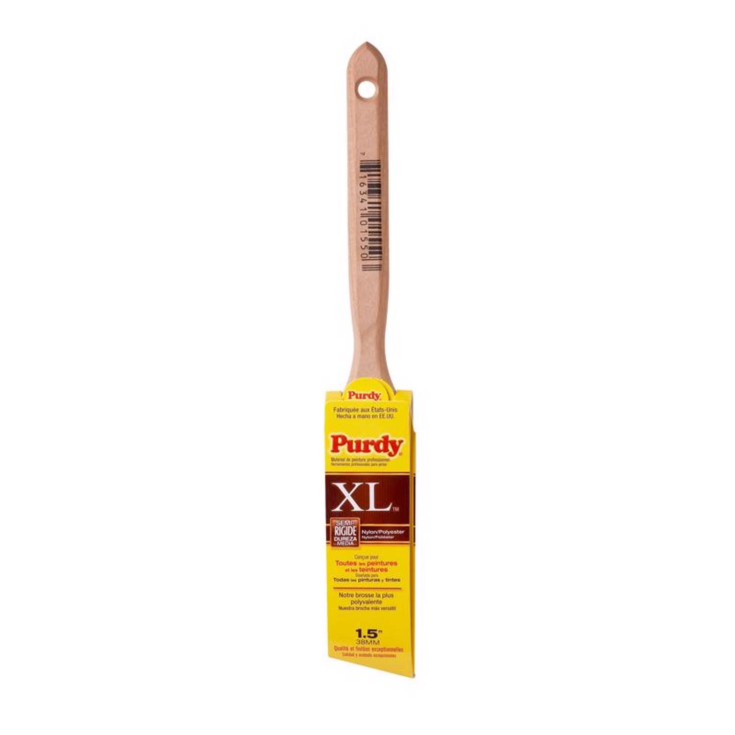 Purdy XL Glide 1-1/2 in. Medium Stiff Angle Trim Paint Brush