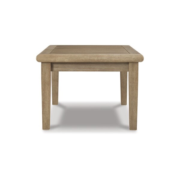 Signature Design by Ashley Gerianne Brown Outdoor Coffee Table with 2 End Tables