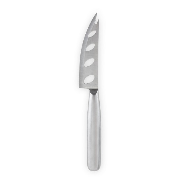 Silver Perforated Cheese Knife By True