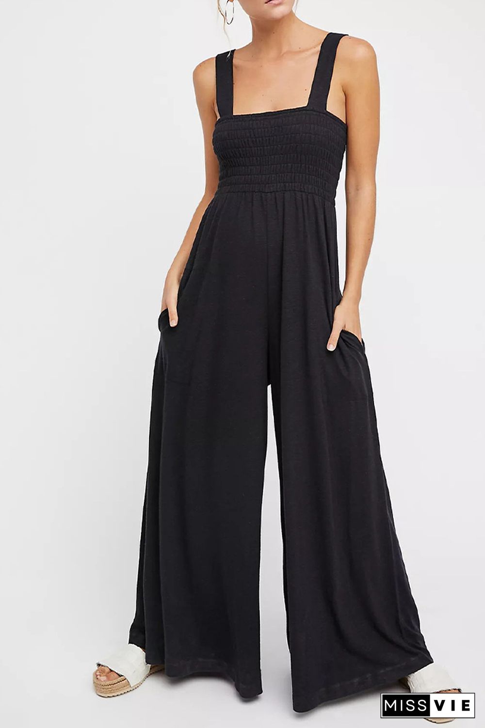 Loose Wide Leg Jumpsuit Wholesale