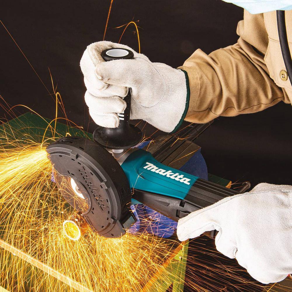 Makita 4-12 in.  5 in. Paddle Switch Angle Grinder GA5052