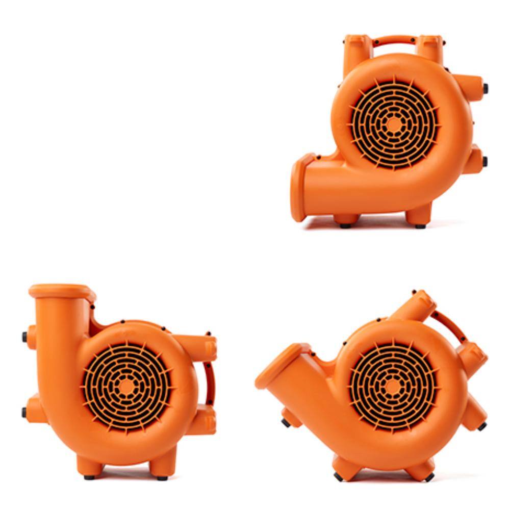 RIDGID 1625 CFM 3-Speed Blower Fan Air Mover with 3 Operating Positions for Water Damage Restoration AM2286