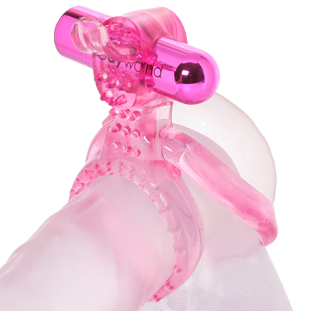 BodyWand Rechargeable Duo Tickler Ring in Pink