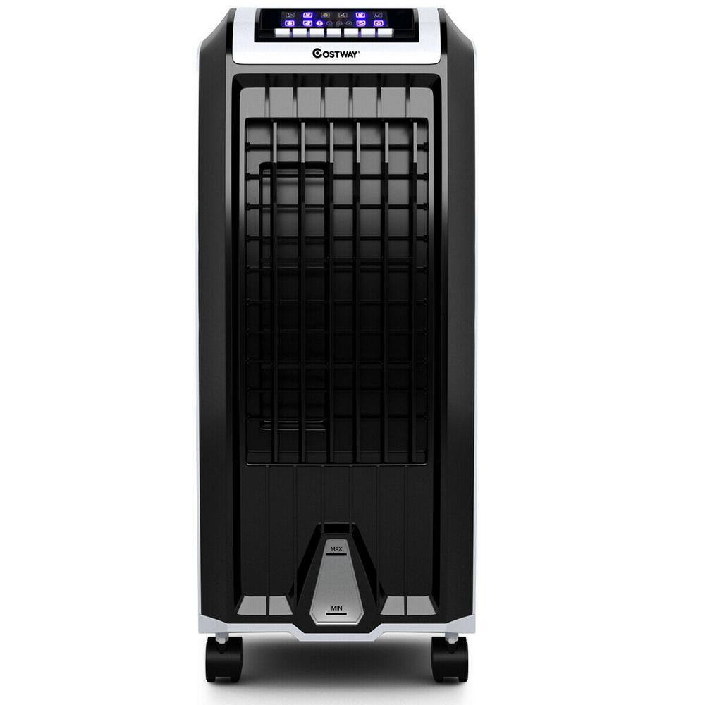 Costway One Piece Cool 300 CFM 3 of Speed Settings Portable Evaporative Cooler for 250 sq. ft GHM0059