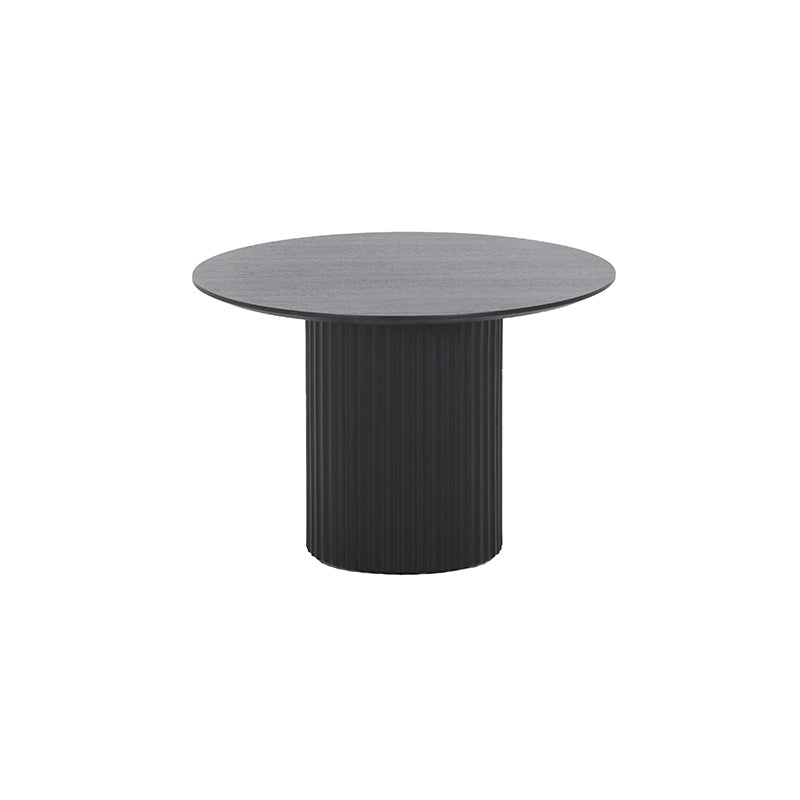 TULLY Round Coffee Table 80cm - Black