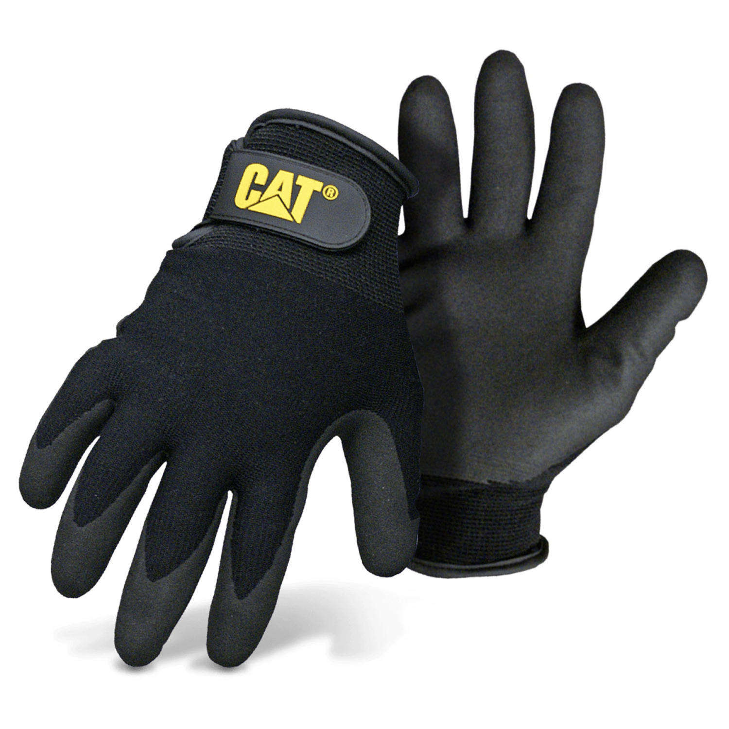 CAT Men\u0027s Indoor/Outdoor String Gloves Black XL 1 pair