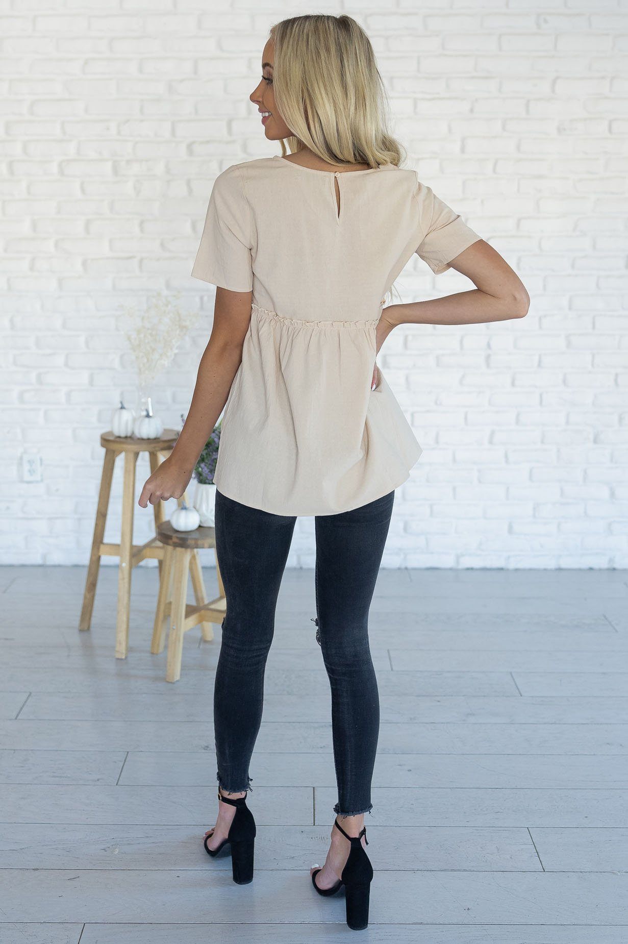 Perfect Days Modest Blouse