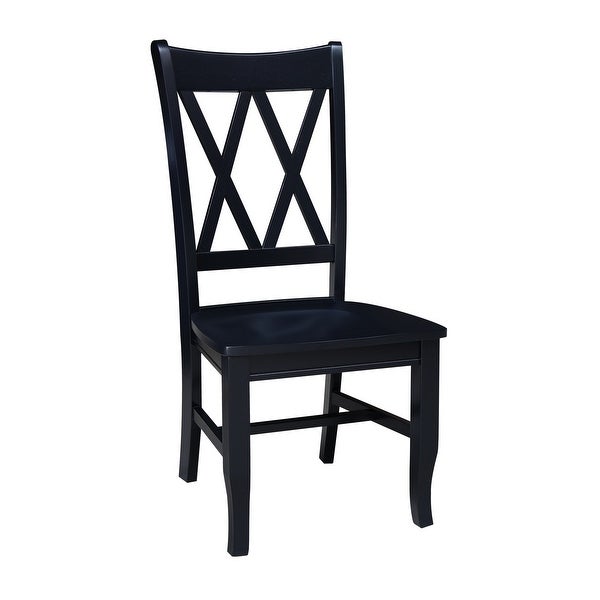 Double XX Solid Wood Chairs - Set of Two