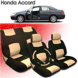 2001 2002 2003 2004 Honda Accord Synthetic Leather Seat Cover Set ALL FEES INCLUDED!