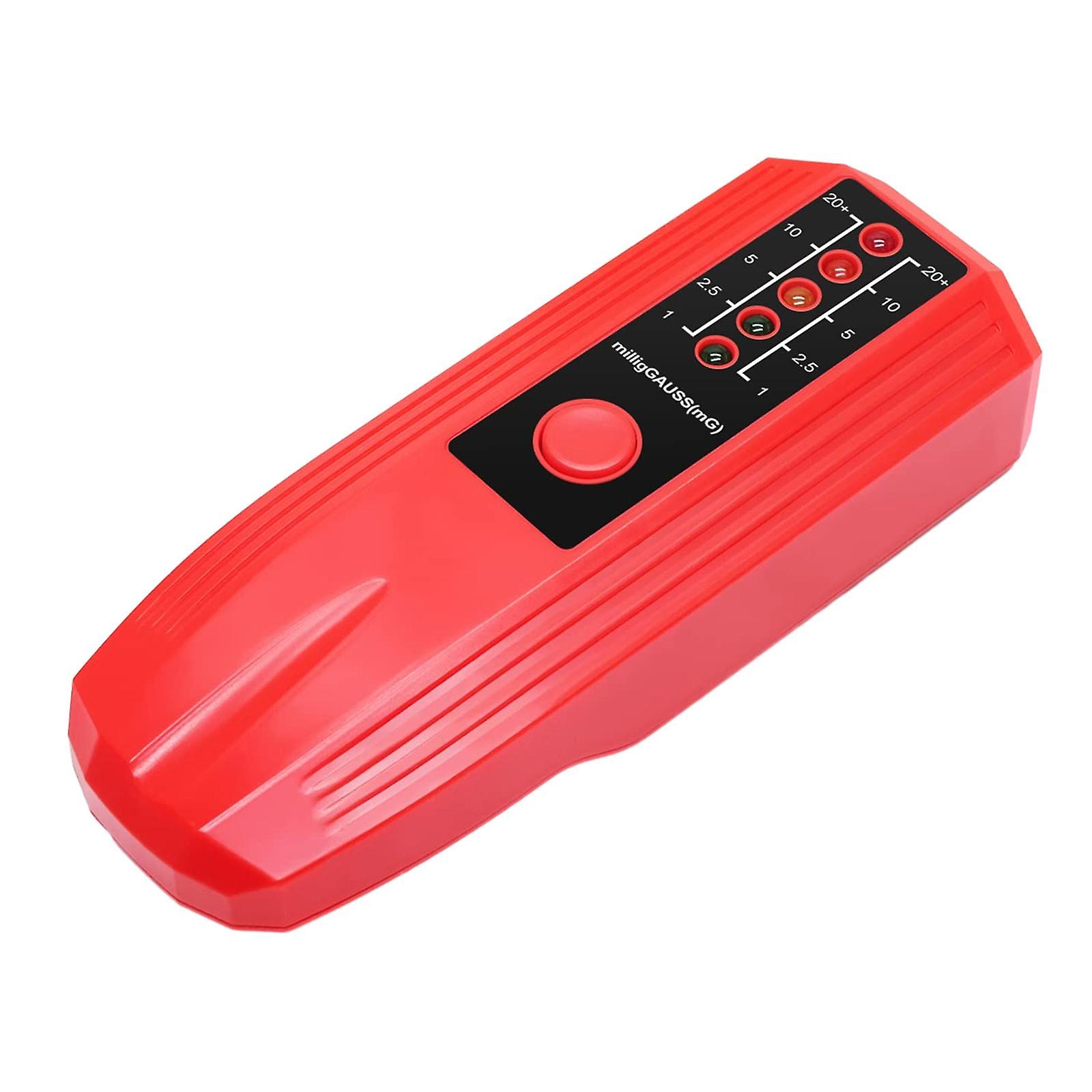 Emf Tester Testing Tool For Industry Nuclear Electromagnetic Field Red Black Sticker