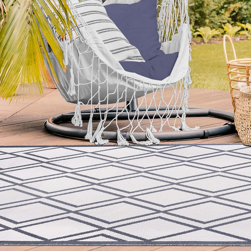 SUPERIOR Zig-Zag Reversible Indoor Outdoor Rug