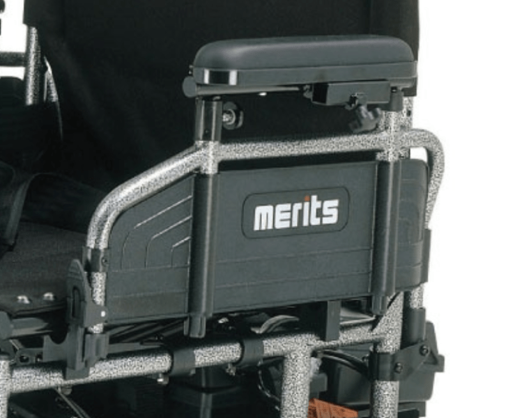 Merits P182 Heavy-Duty Travel Ease Folding Power Wheelchair