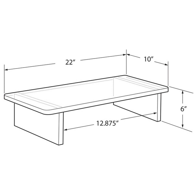 Thick Deluxe Riser W Bumpers