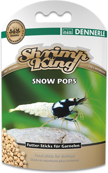 Dennerle Shrimp King Snow Pops Shrimp Food， 1.4-oz bag