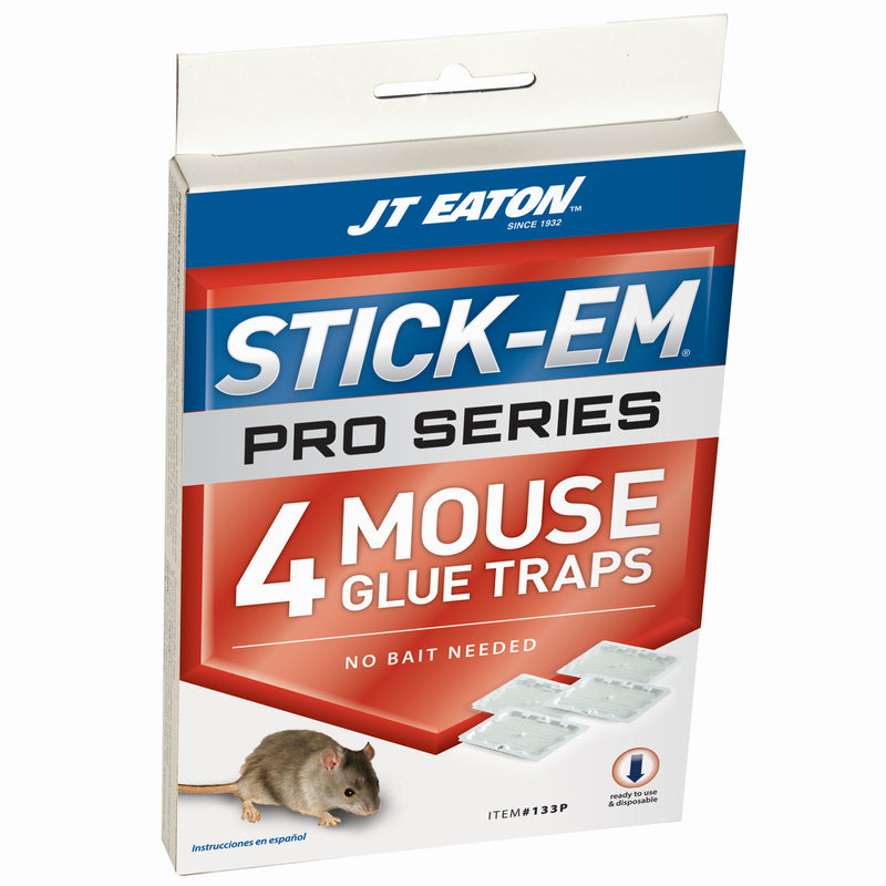 MOUSE GLUE TRAP PRO 4PK