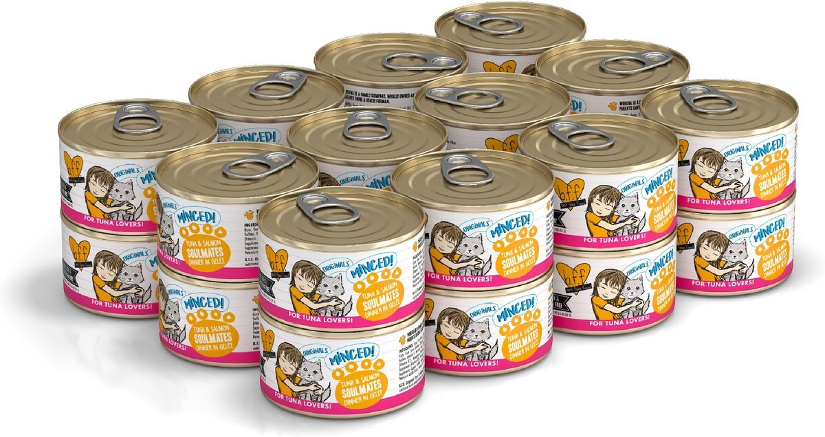 BFF Tuna and Salmon Soulmates Dinner in Gelee Canned Cat Food