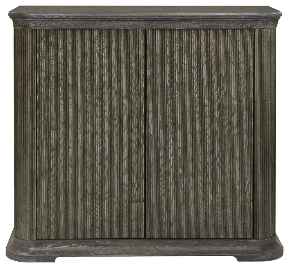 Reeded 2 Door Accent Chest with Shelves by Pulaski Furniture   Transitional   Accent Chests And Cabinets   by Pulaski Furniture  Houzz