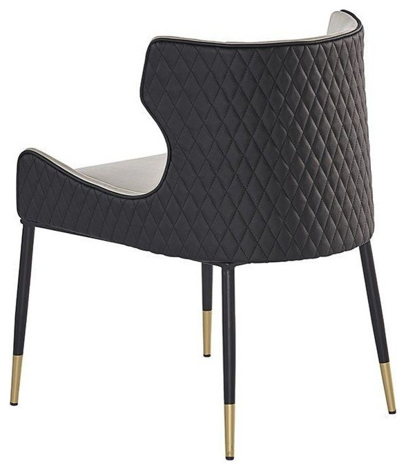 Oriole Dining Chair Dillon Stratus Dillon Black (Set of 2)   Midcentury   Dining Chairs   by Virgil Stanis Design  Houzz