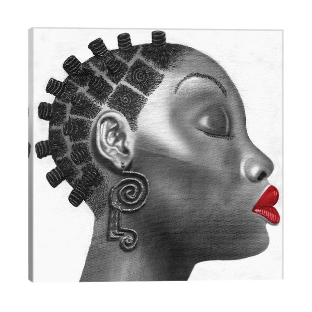 Nubian Girl By Fred Odle Unframed Wall Canvas Icanvas