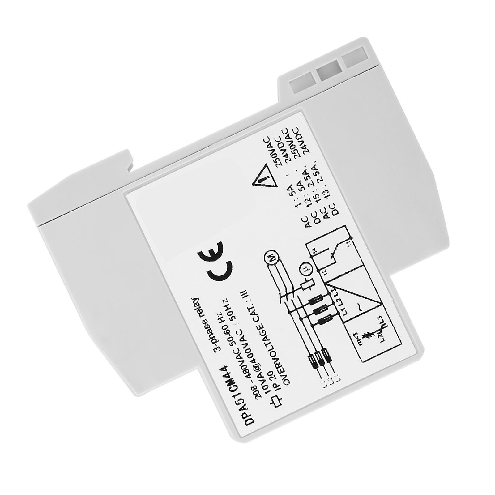 Dpa51cm44 3-phase Monitoring Relay Phase Sequence Protector 208-480vac