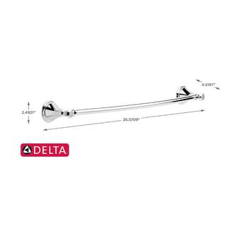 Delta Cassidy 24 in. Towel Bar in Chrome 79724