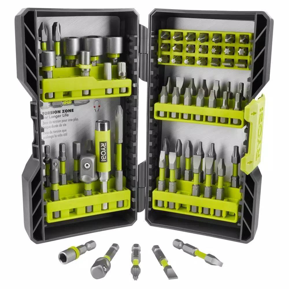 RYOBI Impact Rated Driving Kit (70-Piece) with BONUS 25FT Tape Measure and#8211; XDC Depot