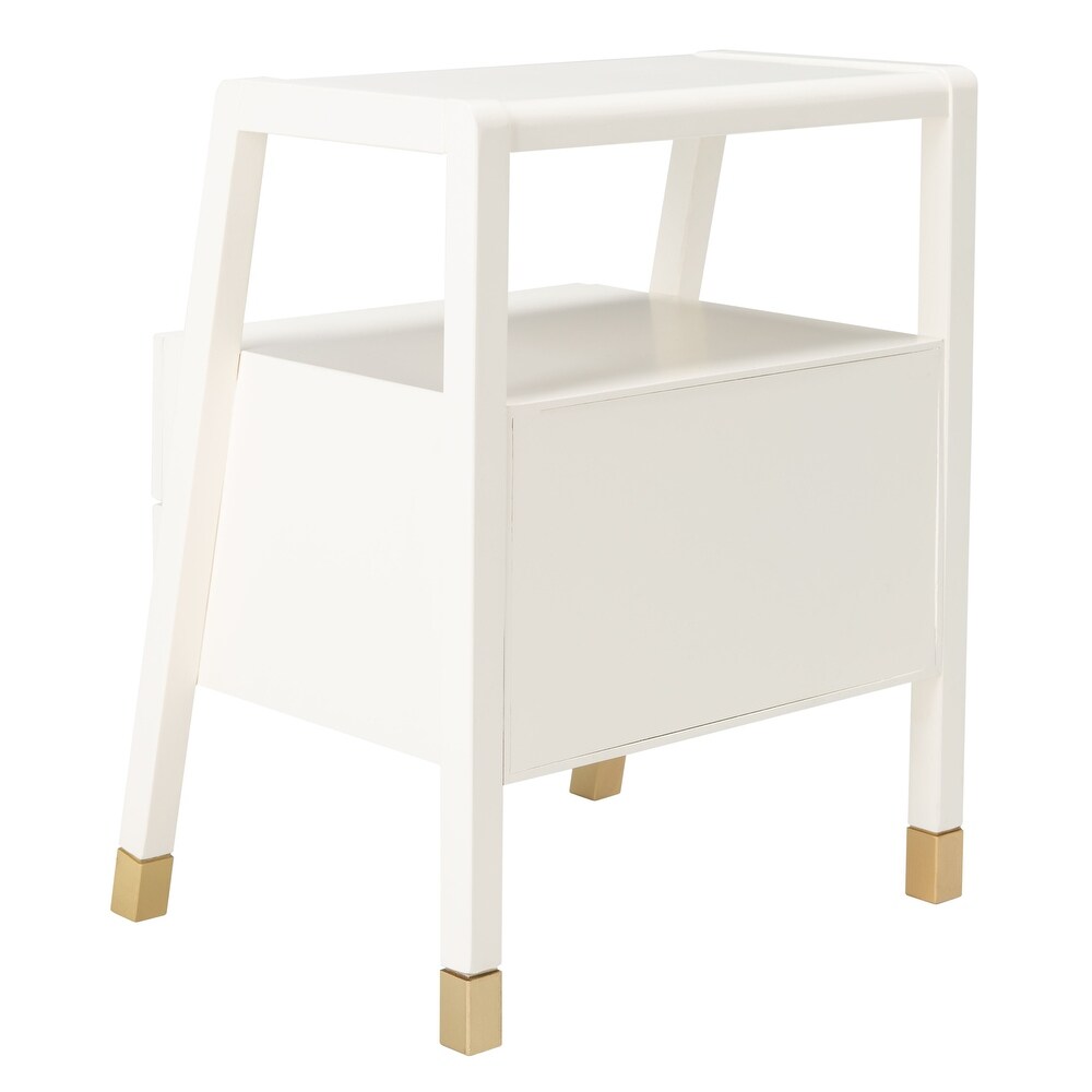 SAFAVIEH Cove 2 Drawer 1 Shelf Accent Table   19\