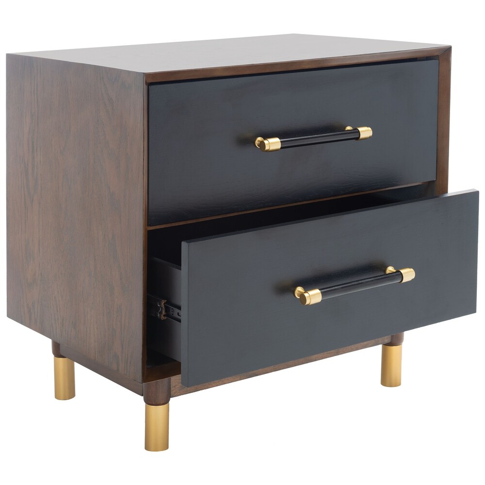 SAFAVIEH Justice 2 Drawer Accent Table Nightstand