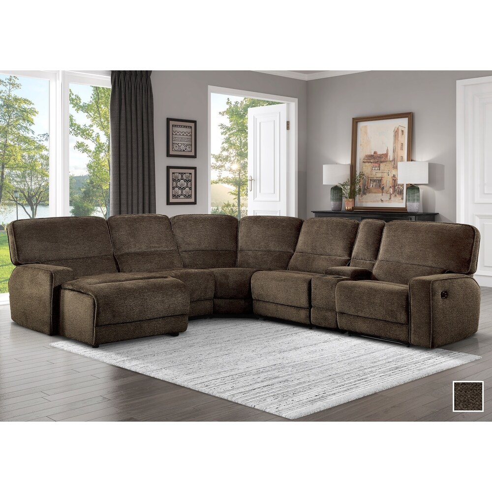 LeGrande Modular Reclining Sectional Sofa with Left Chaise