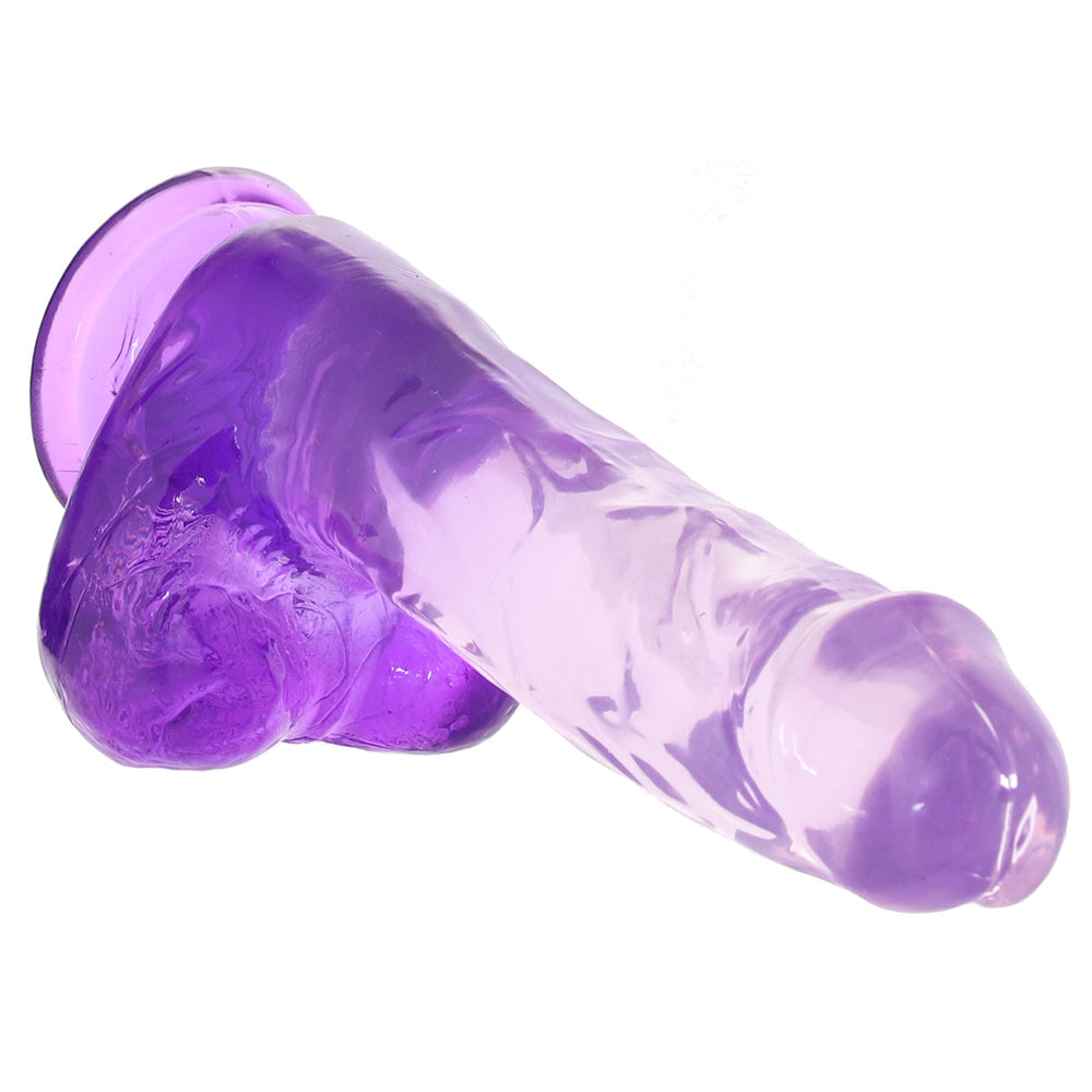 King Cock 6 Inch Ballsy Dildo in Purple