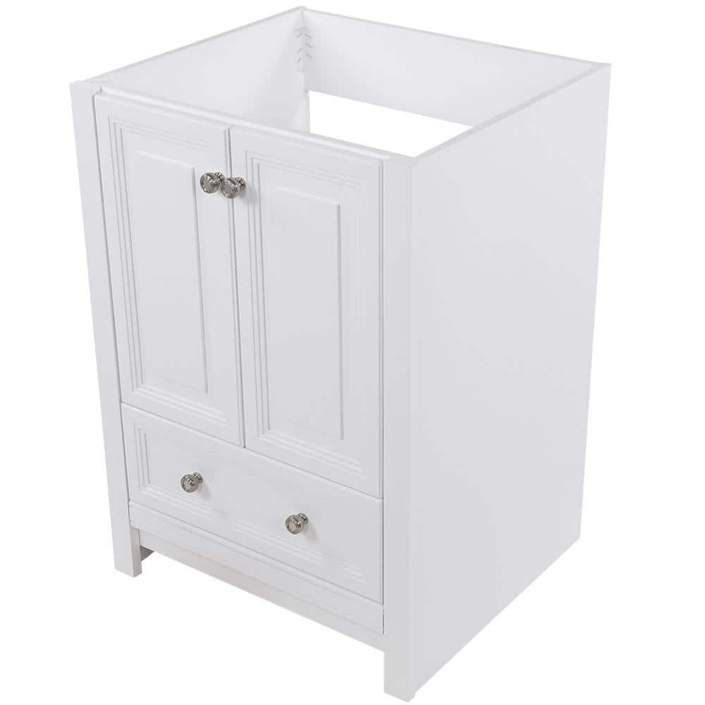 Home Decorators Collection Brinkhill 24 in W x 22 in D x 34 in H Bath Vanity Cabinet Only in White