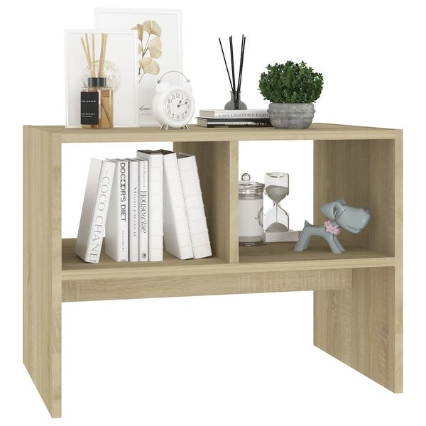 vidaXL Side Table Sonoma Oak 24