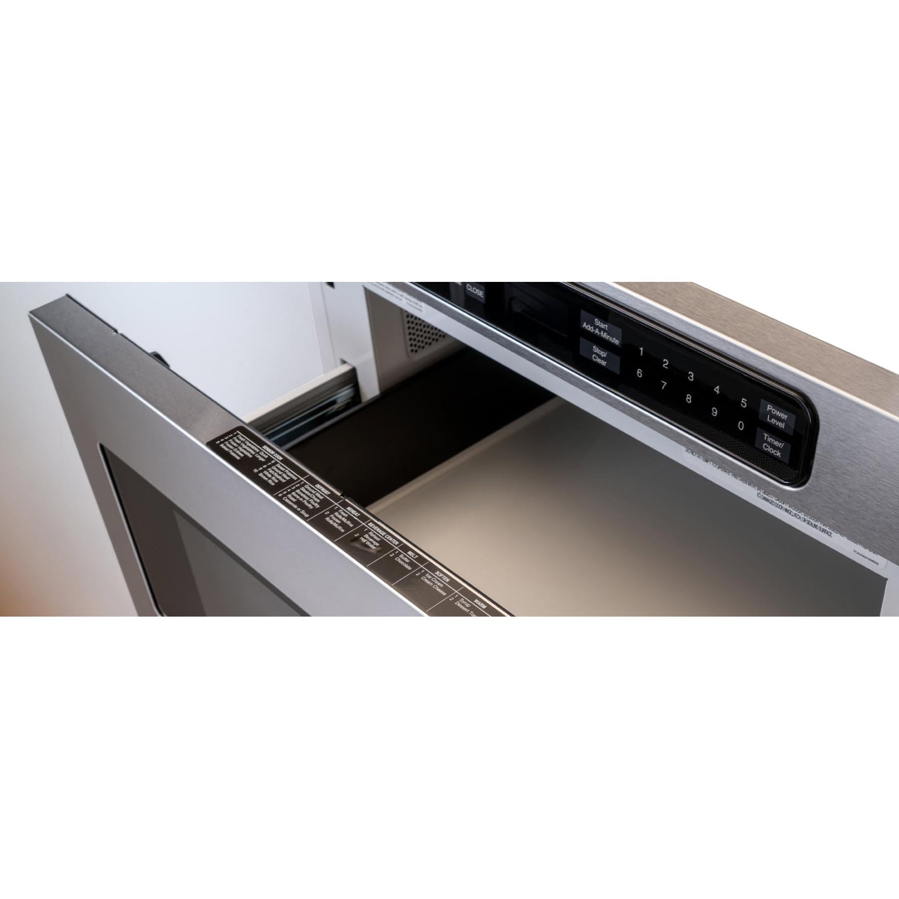 Bertazzoni 24-inch, 1.2 cu.ft. Built-in Microwave Drawer with LCD Display MD24X