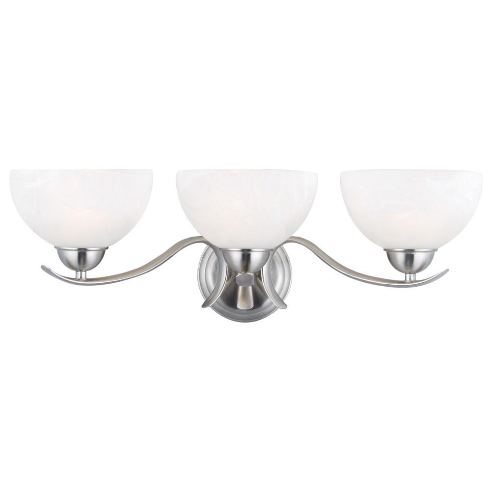 Design House Trevie 3-Light Satin Nickel Sconce