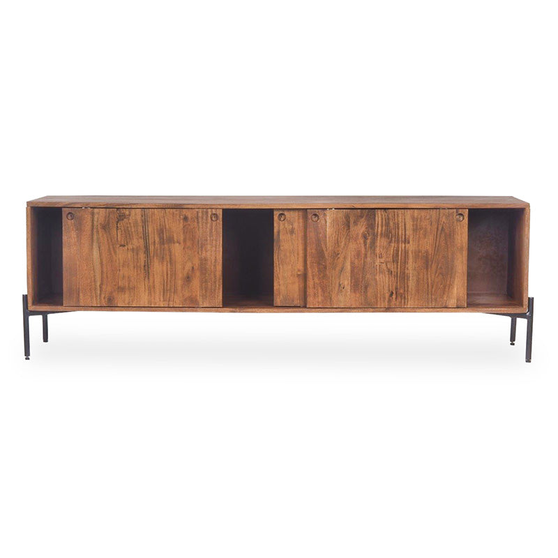 TRUDY TV Entertainment Unit -160cm Solid Acacia Wood