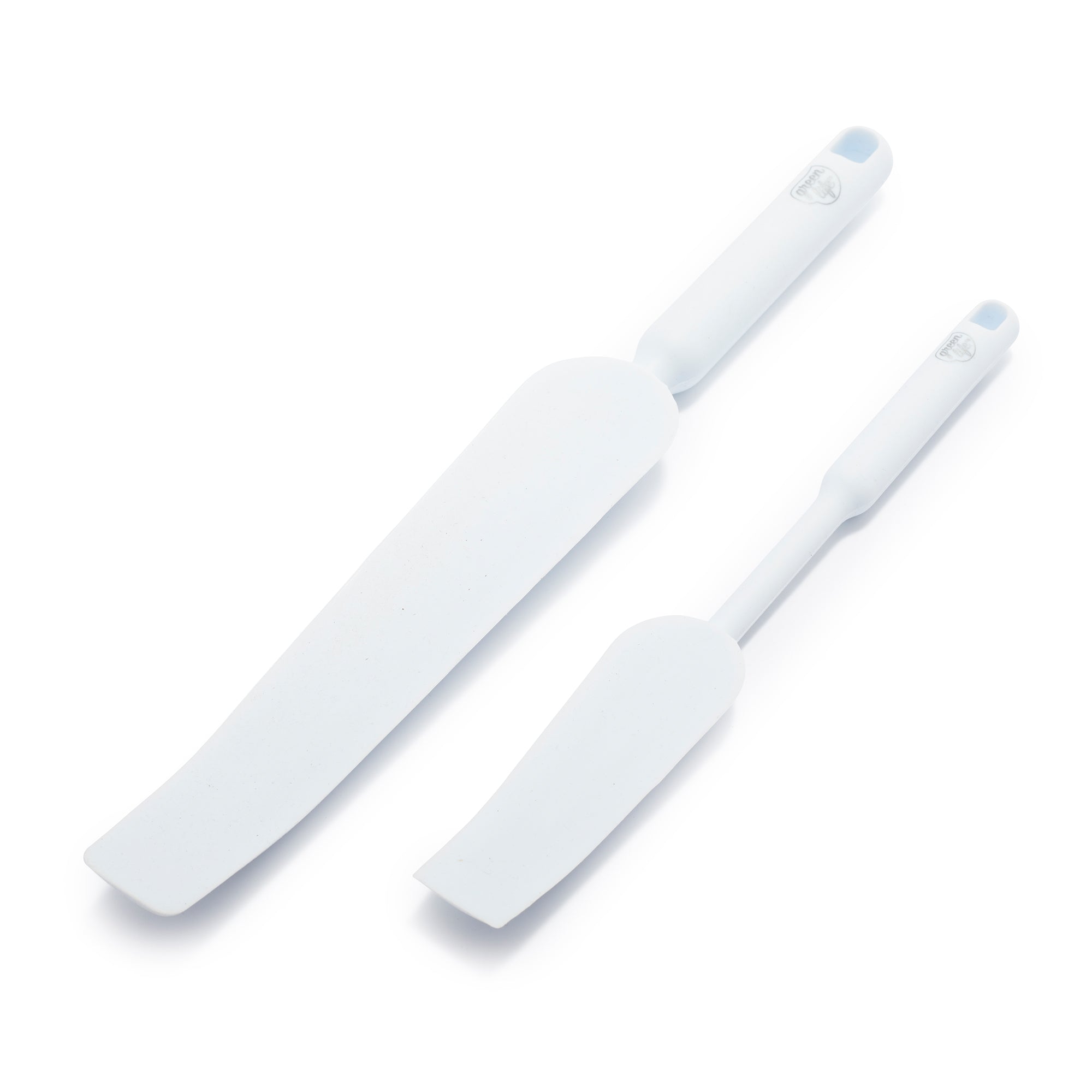 GreenLife Easy Reach Silicone Spatula, 2-Piece Set | White